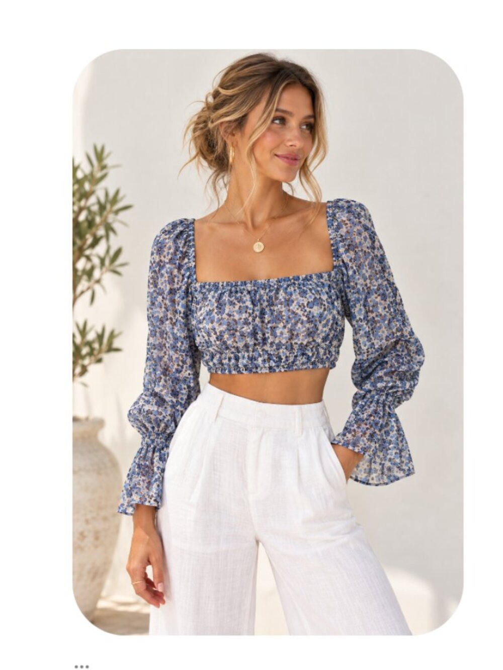 Fame and Partners, The Willet Cropped Top Women's 14